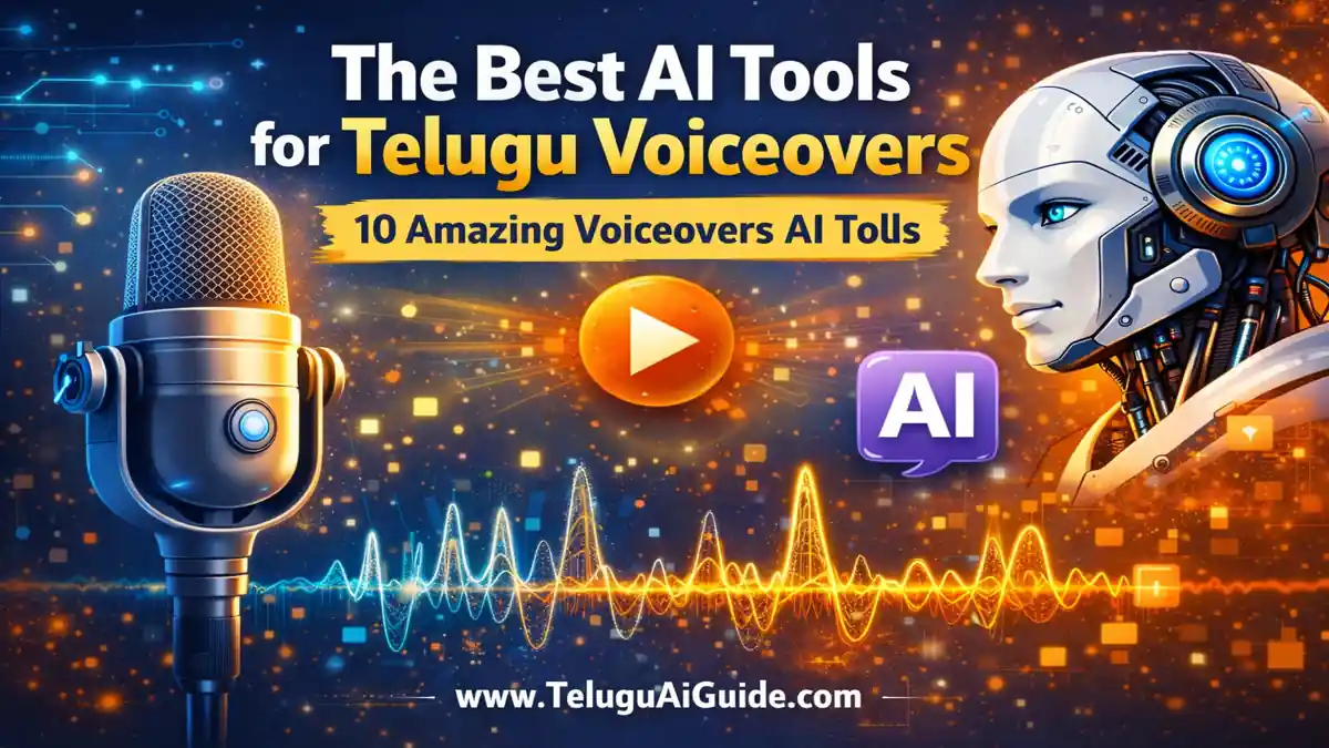 The Best AI Tools for Telugu Voiceovers 2026 Top 10 మార్గాలు!