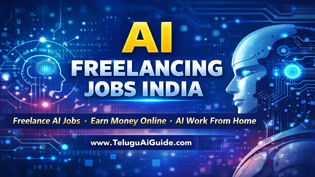 AI Freelancing Jobs India – ₹1 లక్షనెల సంపాదించే Ultimate Guide