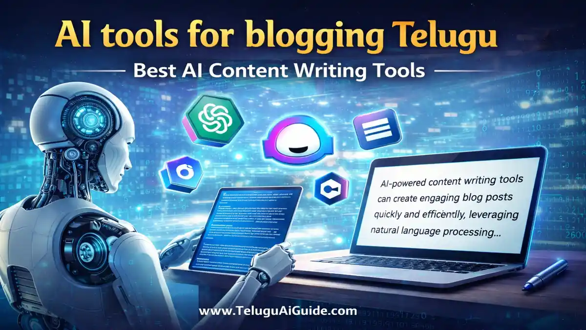15 Incredible Secrets How to Start AI blogging in Telugu & Earn 50,000 Month